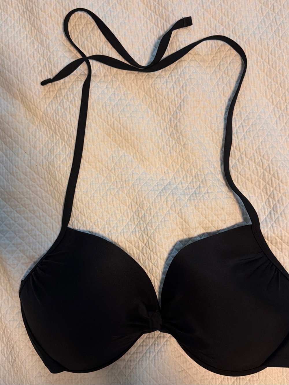 Xhilaration Black Push-Up Bikini Top